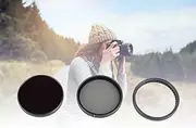 Action Camera Filters Set, UV CPL ND16 Filter for Action 3 4 5pro, Optical Glass Quick Release Multi Layer Coating Camera Filters, Action Camera Accessories