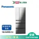 Panasonic國際600L無邊框鏡面/玻璃6門電冰箱NR-F609HX-X1_含配送+安裝【愛買】