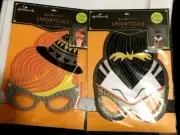 2 Pair Spookticals Novelty Glasses Glows-In-The-Dark Adult Ghouls Goblins Party