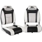 Boat Seats Boat Seat Swivels Folding Marine Swivel Set of 2 43x38x60cm