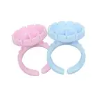 100pcs Lash Glue Ring Colorful Original Lash Extensions Holder Mini
