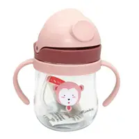 在飛比找momo購物網優惠-寶寶吸管水杯250ml 多色可選(學習杯/刻度水杯/水壺)