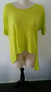 BNWT Plus Size Taking Shape Colourful Caribbean Tunic size S