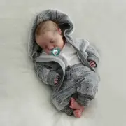 BABESIDE Lifelike Reborn Baby Dolls Boys - 17-Inch Real Baby Feeling Realisti...