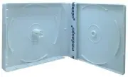 White Color CD/DVD Box up to 16 Discs Lot