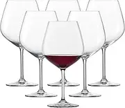 Schott Zwiesel Tritan Crystal Glass Forte Stemware Collection Claret Burgundy Red Wine Glass, 25-Ounce, Set of 6