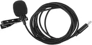 Totority Usb Mic Condenser for Type-c Phone Microphone Wireless Recording Lapel Microphone Windproof Sponge c