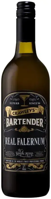 Crawleys Bartender Real Falernum Syrup 750ml