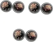 Tofficu 3sets Nail Art Accessories Candlestick Holder with Handle Drum Kit Replacement Part Bracelet Travel Accessories Decor Drum Pad Stand Accessories Drummer Accessories Jewelry 2pcs*3