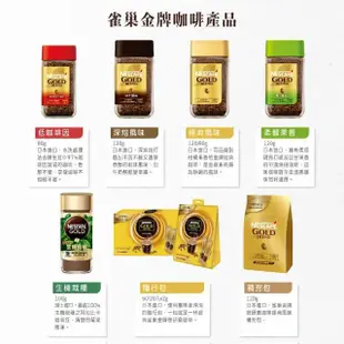 【NESCAFE 雀巢咖啡】金牌微研磨咖啡補充包120g x6包組