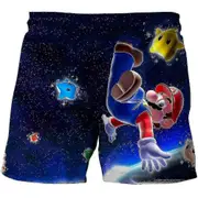 Holiday Super Mario Bro Swim Shorts Swimming Trunks Swimwear Summer Beach Pool Surf 5-10 Years Kids Boys 9-10Years Super Mario C