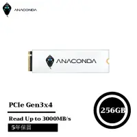 在飛比找momo購物網優惠-【ANACOMDA 巨蟒】i3 256G PCIe Gen3