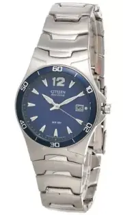 CITIZEN Eco-Drive Blue Dial SS Men's Watch BM1230-56L