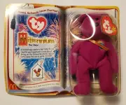 New Mcdonald's Ty Beanie Babies Millennium Teddy Bear Stuffed Plush Animal