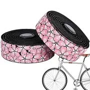 Handlebar Grips | Anti-Slip Comfortable Handlebar Tape | Design Handlebar Tape, Absorb Sweat Bikes Bar Tape for Racing s