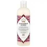 Nubian Heritage, Body Wash, Goat's Milk & Chai, 13 fl oz (384 ml)