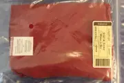Longaberger Paprika Red Sort & Store Medium Bin Basket Liner #2367827 - NEW