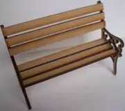 1:12 Scale Garden Bench Kit