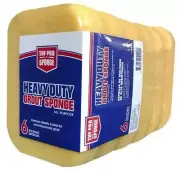 The Pro Sponge Heavy Duty Tile Grout Sponge 6 Pack All Purpose 5-1/4" x 7-1/4..