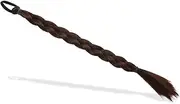 WOONEKY Double Ponytail Extension Braided Ponytail Hair Extensions Heat-resistant Synthetic Fiber for Styling