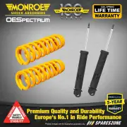 Rear Raised Monroe Shock Absorbers King Springs for Hyundai ix35 LM EL ELH 10-15