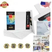 Bulk Pack of 14 Pre-Primed 11x14 Canvas Panels for Acrylic & Oil Painting