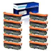 10PK CE250A Compatible Toner fit for HP 507A Laserjet M570dw M551dn M551xh MFP