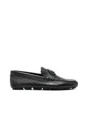 Valentino Garavani Vlogo Signature Leather Driving Shoes