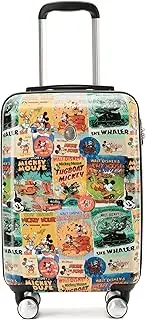 [Disney] 20 Inch Four Wheel Hardside Mickey Comic Trolley Case Carry On Case, Multicolor