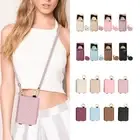 Fr Samsung Galaxy Z Flip6/Flip5/Flip4/Flip3 Card Slot Crossbody Flip Wallet Case