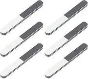 6pcs Model Polishing Tool Nail Board File Nail Sanding Block Micromesh Id Badge Reel Fingernail Files Micro Mesh Sanding Sticks for Plastic Models Manicure Peg Board Frosted