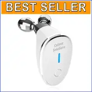 All-in-One Skin Care Device: Micro-Current Facial Massager in Glossy White