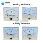 85C1 DC 0-30V/50V 0-5A/10A Analog Panel AMP Volt Meter Ammeter Voltmeter Gauge