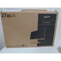 在飛比找蝦皮購物優惠-Acer 宏碁 ET271 27型 27吋 IPS 無邊框廣