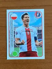 2016 PANINI UEFA EUROPE EURO 2016 #313 Robert Lewandowski Poland original