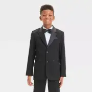 Boys' Suit Tuxedo Jacket - Cat & Jack Black 5
