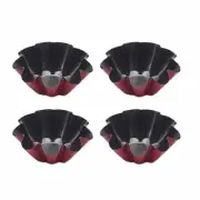 Carbon Steel Egg Tart Mould for Baking Non-stick Tart Quiche Flan Pan Mould F...