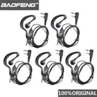 5pcs Baofeng UV-5R Headset Ham Radio Earphone Walkie Talkie Woki Toki Headphone