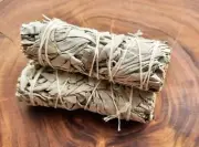 White Sage Smudge Sticks 10cm for Cleansing, Healing and Protection x3 - Organic