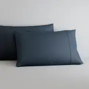 Sheridan Egyptian Cotton Sateen Pillowcase Pair in Nocturnal Blue Size: Standard @Sheridan Rewards