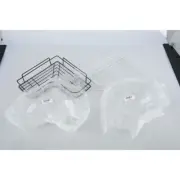 Corner Shower Shelves Shower Caddy Shelf Wall Mounted Shower Bathroom *