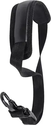 Padded Soft Leather Neck Strap for Alto Tenor Soprano Saxophones and Clarinet
