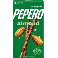 在飛比找蝦皮購物優惠-LOTTE 樂天 Pepero 杏仁巧克力棒