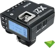 Godox X2T-S TTL Wireless Flash Trigger for Sony,1/8000s HSS,TCM Function,Bluetooth Connection Supports,5 Separate Group Buttons X1T Upgrade Version