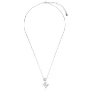 LUXURY LETTERS M INITIAL PENDANT SILVER