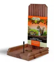 Lot of 2 Royal Wingcedar Squirrel Feeders Corn Cob Holder chipmunk bird