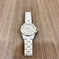 在飛比找PopChill優惠-[二手] Chanel H1628 白色 陶瓷 J12 點鑽