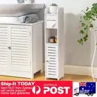 Bathroom Furniture Cabinet Storage Slim Shelf Toilet Tissue Cupboard Rack Hold