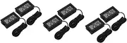 SOLUSTRE 3sets Accurate Room Thermometer Fish Tank Refrigerator Mini Digital Thermometer Temperature Gauge 2pcs*3