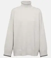 [Brunello Cucinelli] Brunello Cucinelli Cashmere turtleneck sweater AU 14 beige